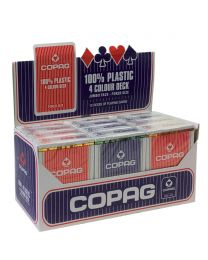 12 Decks COPAG 4 kleuren speelkaarten