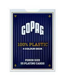 COPAG 4 kleuren speelkaarten blauw