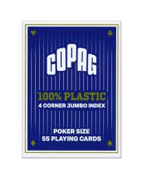 COPAG 100% plastic 4 hoeken index blauw