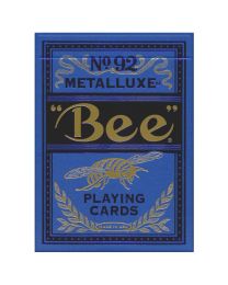 Bee Blue Metalluxe speelkaarten