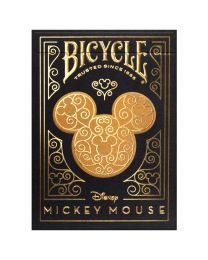 Disney Mickey Mouse black en gold playing cards van Bicycle