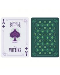 Bicycle playing cards Disney Villains groen