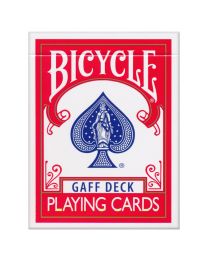 Bicycle Glory Gaff Deck Playing Cards Red