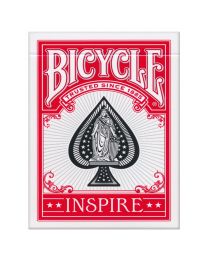 Bicycle Inspire speelkaarten rood
