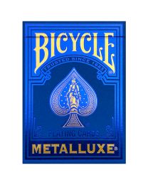 Bicycle Metalluxe® speelkaarten 2023 blauw