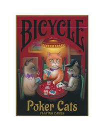Bicycle Poker Cats speelkaarten
