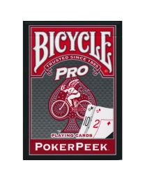 Bicycle Speelkaarten Pro Poker Peek Rood
