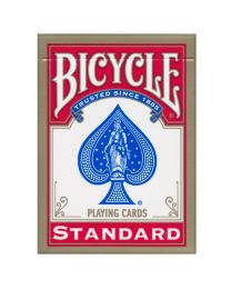 Bicycle standaard index speelkaarten rood