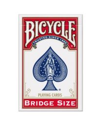 Bicycle bridge speelkaarten rood