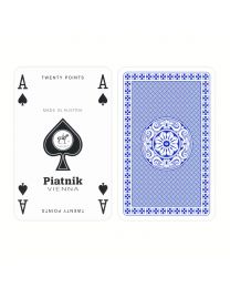 Canasta speelkaarten set met puntenwaarden Piatnik