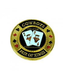 Poker Card Guard Cowboys Pair of King