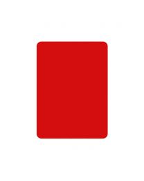 Cut kaart poker formaat rood