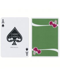 Cherry Casino Fremonts Sahara Green Playing Cards
