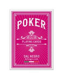 Poker speelkaarten Dal Negro roze