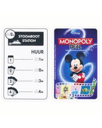 Disney Monopoly playing cards