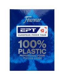 Fournier EPT professionele poker speelkaarten blauw