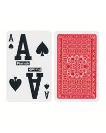 Piatnik Superb Giant Index Playing Cards Rood