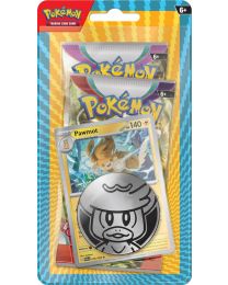 Pokémon Pawmot kaart met 2 boosterpacks & munt