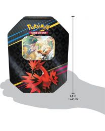 Pokémon verzamelkaarten Crown Zenith Tin (Galarian Zapdos)