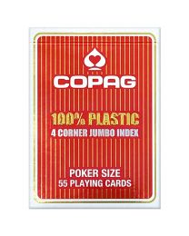 COPAG 100% plastic 4 hoeken index rood