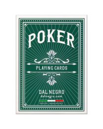 Poker speelkaarten Dal Negro groen