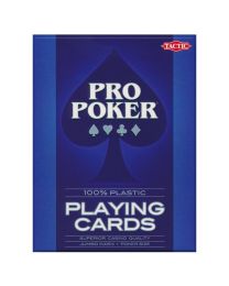 Plastic Speelkaarten Pro Poker Rood