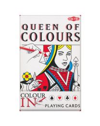 Queen of Colours inkleur speelkaarten