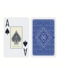 Tactic Playing Cards Big Face Blauw