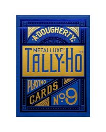 Tally-Ho playing cards MetalLuxe blauw
