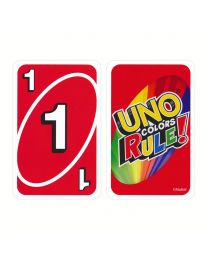 UNO Colors Rule Card Game