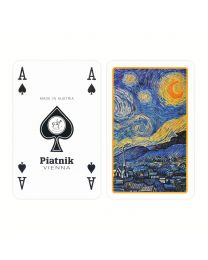 Van Gogh De sterrennacht speelkaarten Piatnik