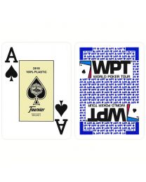 World Poker Tour gouden editie speelkaarten blauw Fournier