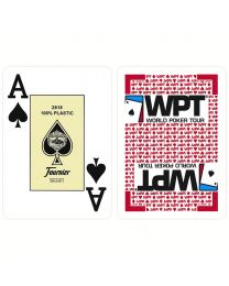 World Poker Tour gouden editie speelkaarten rood Fournier