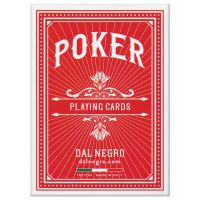 Poker speelkaarten Dal Negro rood
