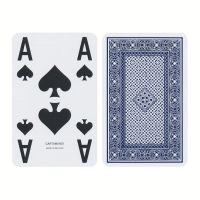 ACE playing cards extra visible blauw