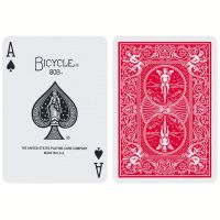 Bicycle Invisible Deck Red