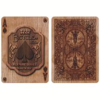 Bicycle Wood Deck Rider Back Playing Cards