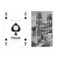 Bridge Cards Escher Up and Down Piatnik