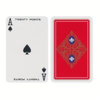 Canasta Playing Cards Linen Finish