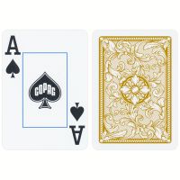 COPAG Legacy plastic kaarten poker formaat zwart/goud
