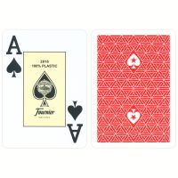 Fournier EPT professionele poker speelkaarten rood
