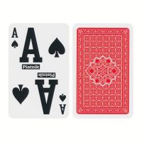 Piatnik Superb Giant Index Playing Cards Rood
