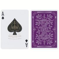 Purple Monarch Playing Cards